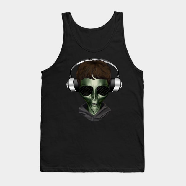 Alienated Alien Army Urban Youth Tank Top by Atomus